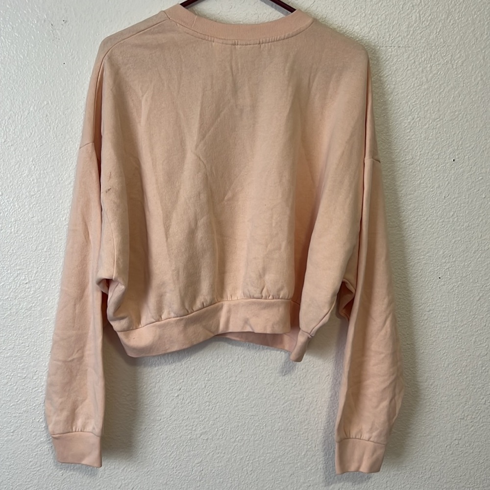LEVI’S • Women’s Cropped Crewneck Pullover Sweatshirt - Picture 5 of 9